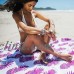 Summer Beach Towel Mat Tapestry Hippie Yoga Shawl Rainbow Scarf Blanket Wall   263322116389